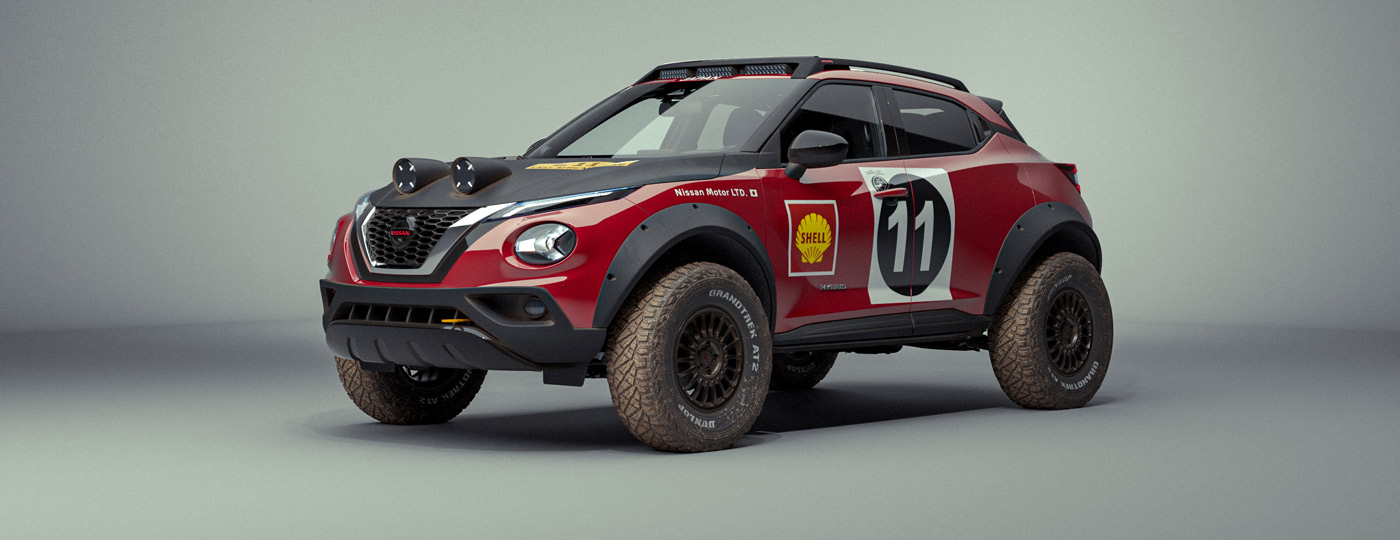 JUKE Rally concept heritage